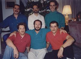 Suvio Melone and Boys - Mike, Joe, Chris, Ron, Steve and Don 1994